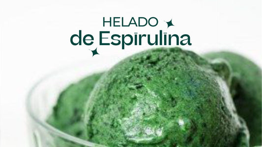 Helado Verde Energético con Spirulina Mater - Spirulina Mater