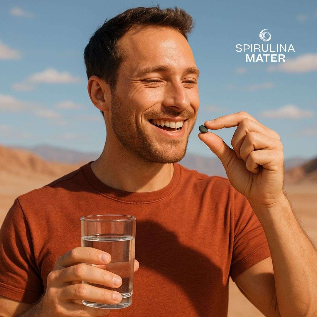 Spirulina + Chlorella en Tabletas | Frasco 270 und. - Spirulina Mater
