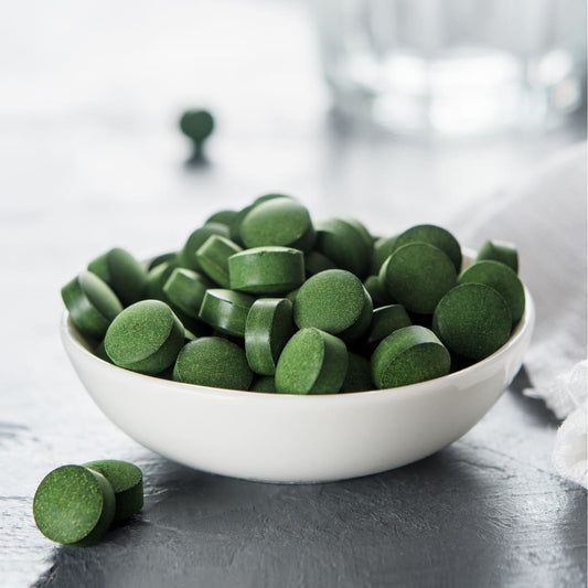 Spirulina + Chlorella en Tabletas | Frasco 270 und. - Spirulina Mater