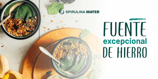 Spirulina en la salud durante el primer mes