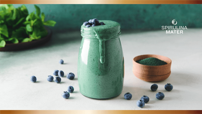 1° Batido de Spirulina - Spirulina Mater