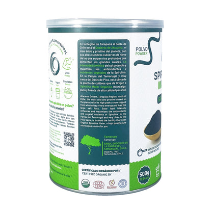 Organic Spirulina powder 500 grams
