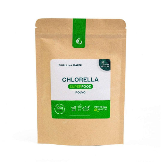Bolsa de chlorella 100 gramos en polvo