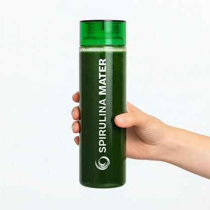 Spirulina Chilena en Polvo 500g + Shaker de 550ml | Envió gratis en RM