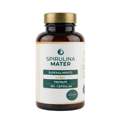 Spirulina + Chía en Cápsulas | Frasco 150 cápsulas