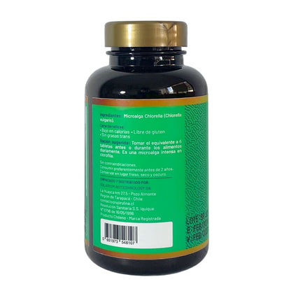 Frasco de Chlorella en Tabletas - 270 tabletas