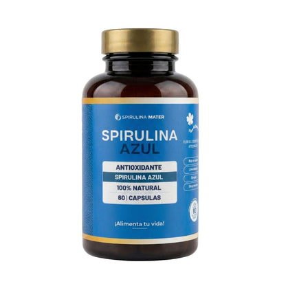 Spirulina Azul - Ficocianina | Frasco 60 capsulas