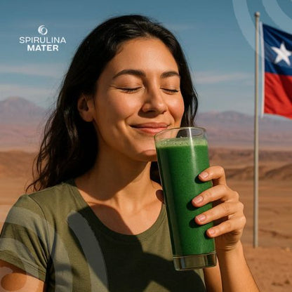 Spirulina orgânica em pó 500 gramas